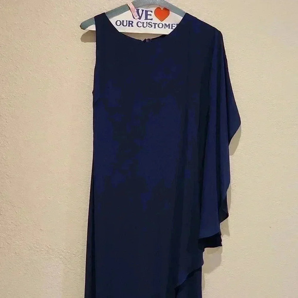 BCBG MaxAzria Asymetrical Maxi Dress - Picture 1 of 7